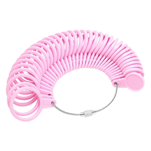 戒指圈测量工具戒指量号器尺码手寸尺寸大小指圈测量圈测量环圈圈