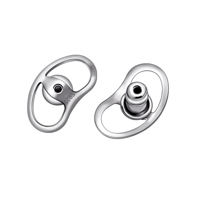 S925纯银大耳钉支撑耳后塞堵头