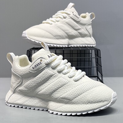 春秋新款潮牌厚底增高老爹鞋男