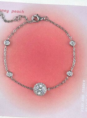 镶钻星点手链女ins时尚小众设计高颜值冷淡风时尚百搭节日520礼物