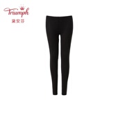 黛安芬清雅绣丽中腰简约棉质秋季 女保暖长裤 JC1529B