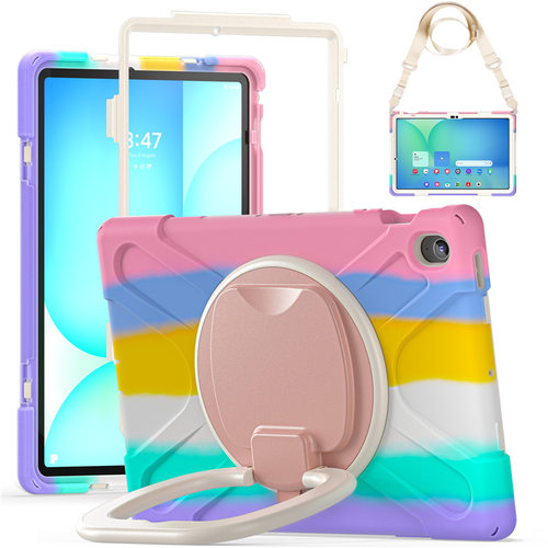 手提旋转适用2025款三星Tab S10FE+ 13.1寸保护套硅胶支架防摔壳