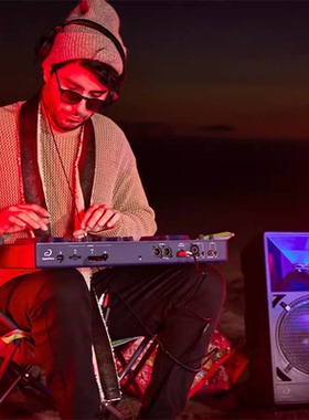 AlphaTheta 先锋 WAVE-EIGHT 户外DJ打碟 8寸音箱音响 无线连接