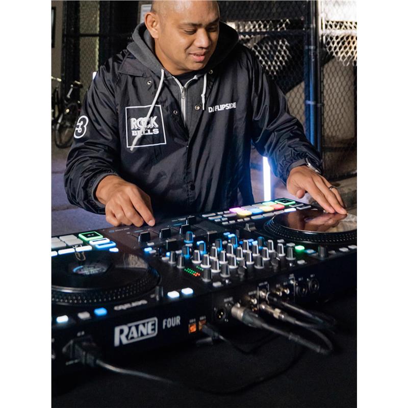 Rane莱恩 4Four 数码一体打碟机4路控制器大转盘Serato 3.0 现货