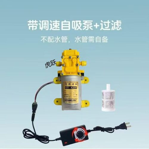 虎跃12v大功率泵通用高压电动