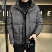 加厚保暖冬天外套男装 男士 新款 潮流帅气冬装 羽绒服短款 2026年冬季