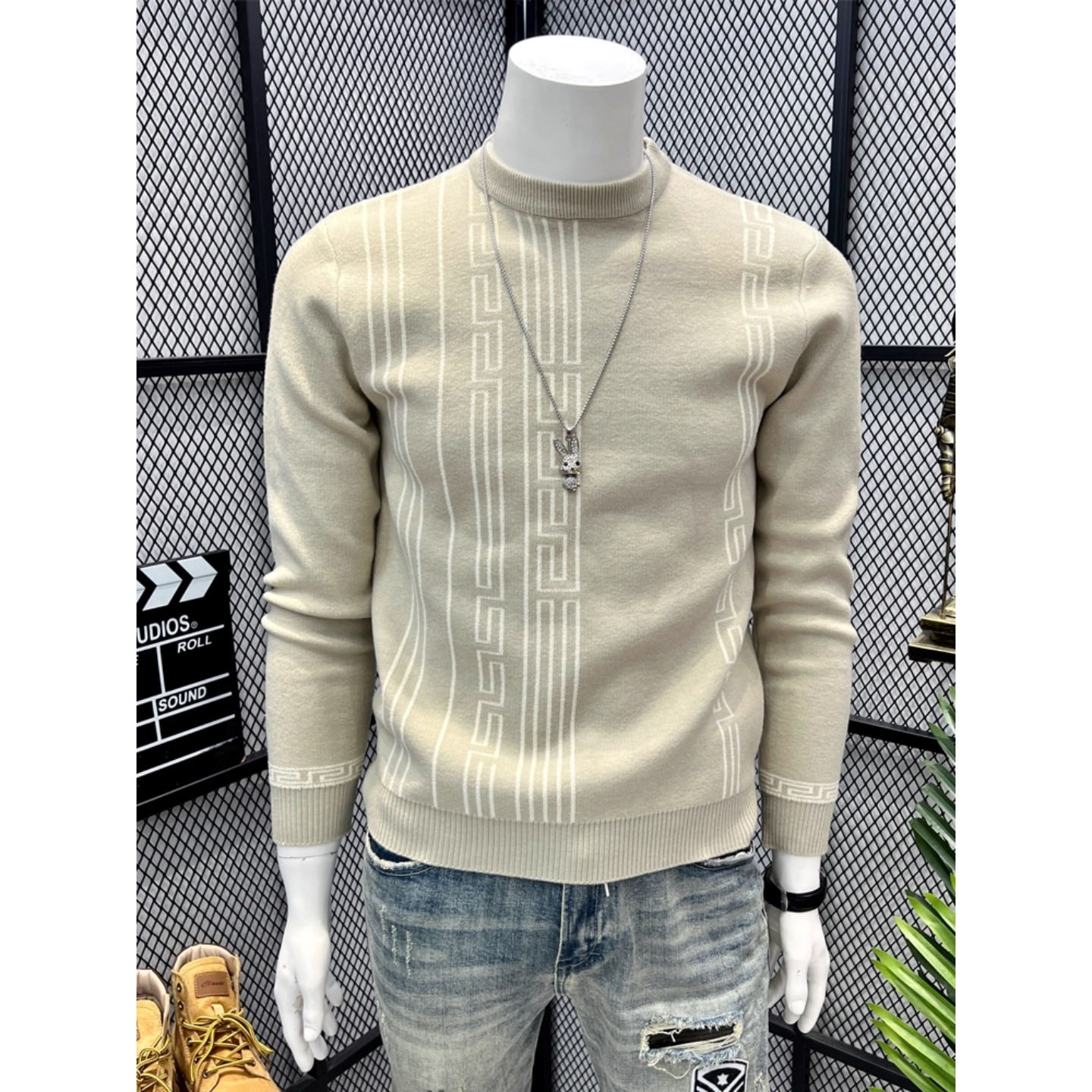 轻奢风男装新款潮牌2025秋冬季