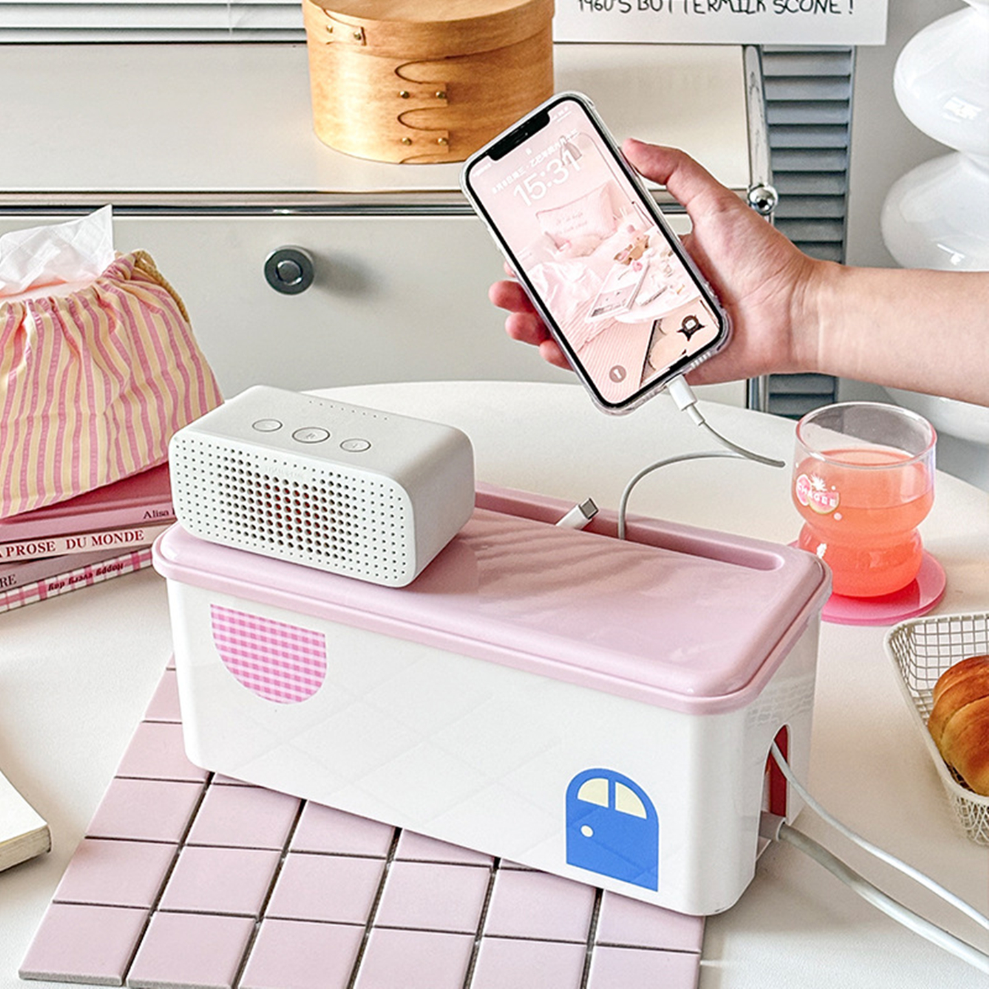 插排插线板收纳盒整理线插座