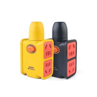 工程专用防水摔不烂无线插座插排插座板防摔大功率地拖插座不带线