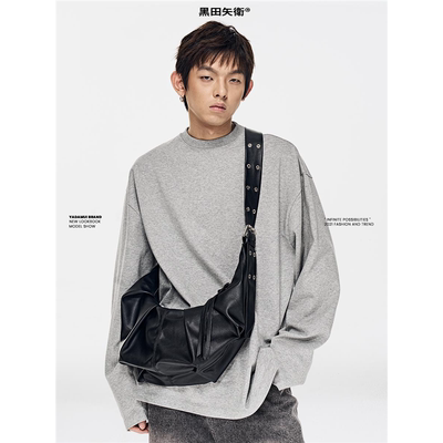 饺子包小众设计师男生斜挎包