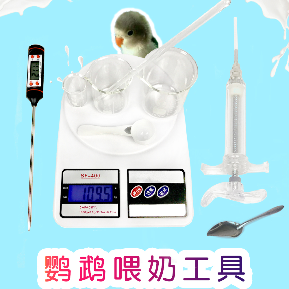 工具针管喂奶汤勺幼鸟宠物鹦鹉