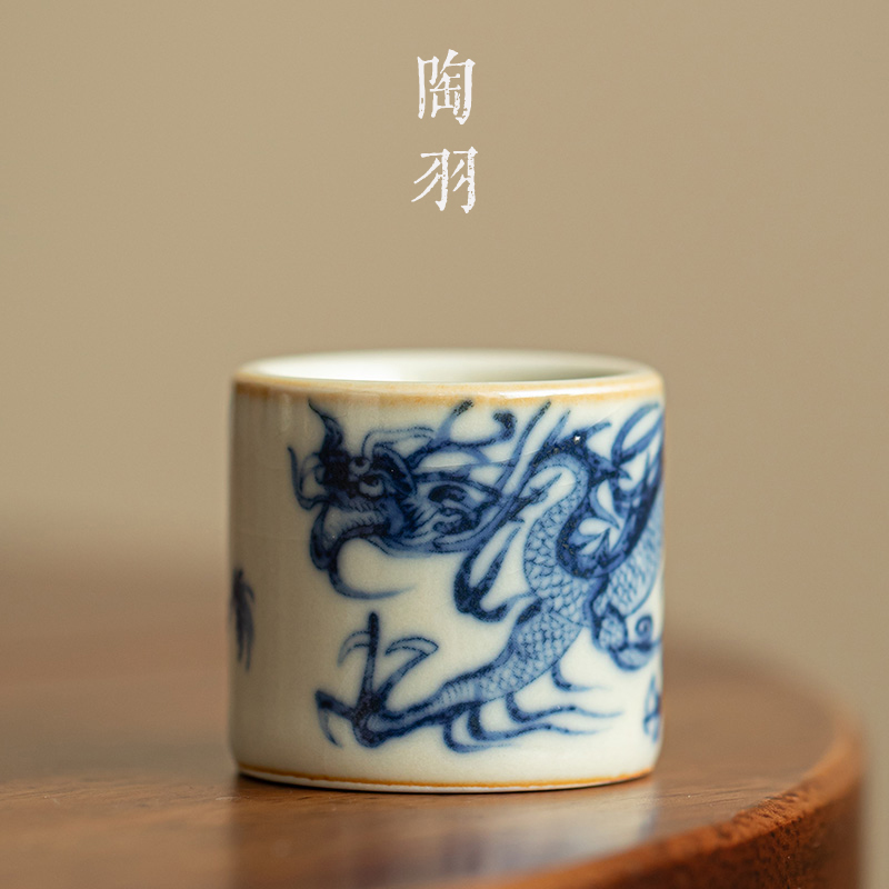 汝窑盖置开片可养茶道配件