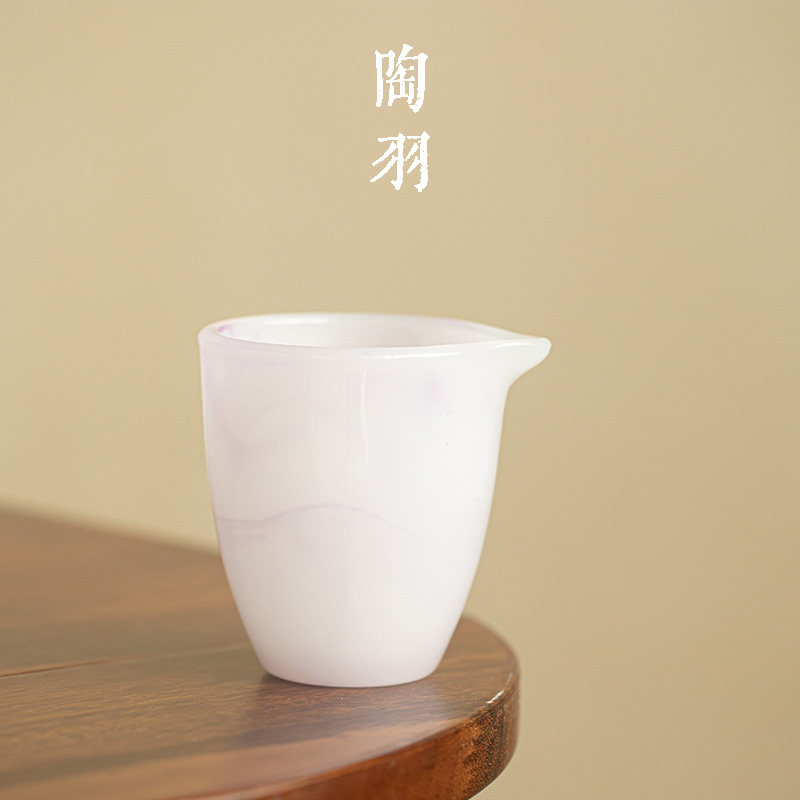琉璃瓢紫玉瓷公道杯茶海分茶器家用单个高档耐热不烫手公杯分茶杯,餐饮具,公道杯,淘宝优惠券,粉丝福利购,淘宝优惠卷