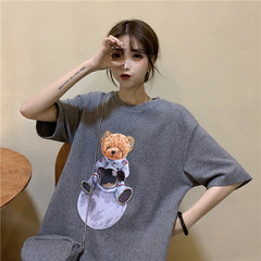 Real shot new bear short sleeve without bag