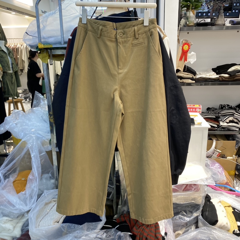 MPO-A3091秋2023新款专柜品质中高腰显瘦西裤百搭减龄时装休闲裤