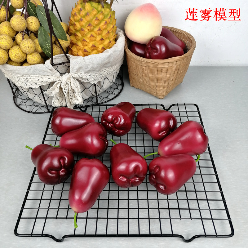 仿真莲雾模型仿真水果摆件装饰水果篮样版儿童玩具假水果拍照道具,家居饰品,仿真水果,淘宝优惠券,粉丝福利购,淘宝优惠卷