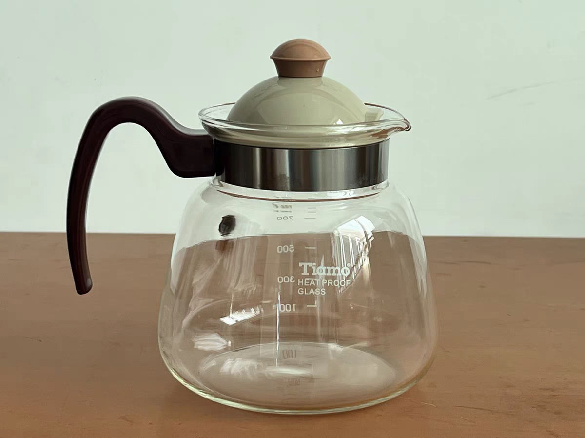 雅风玻璃茶壶大容量耐高温直火咖啡壶凉水壶明火烧水壶煤气炉可烧