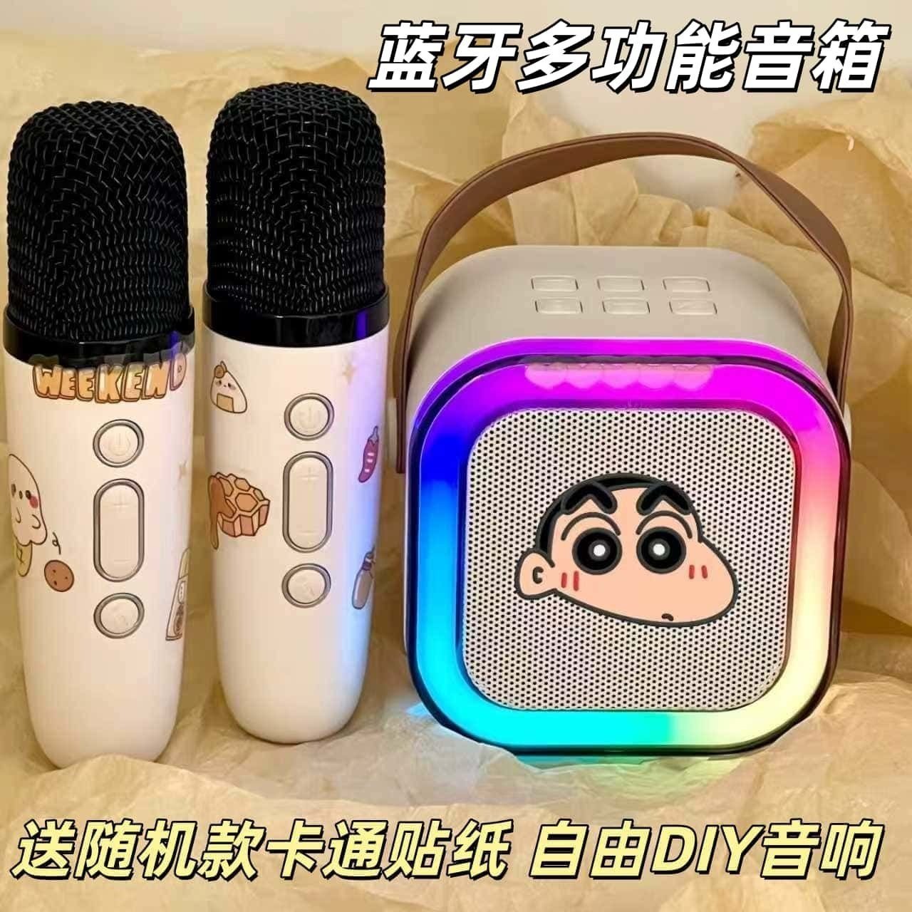 无线K12蓝牙乐器音箱麦克风点歌一体机唱歌家庭话筒KTV多功能音箱