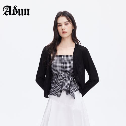 Abun秋季新品轻熟风套装女两件套