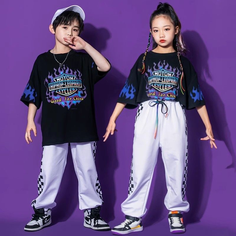 套装街舞表演练功服hiphop
