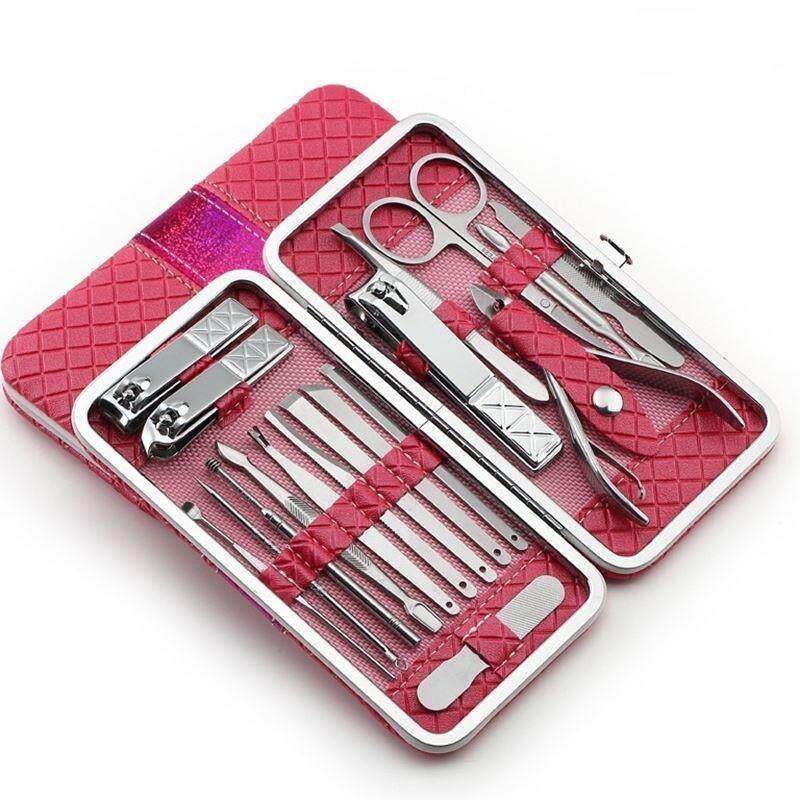 18개 커터 트리머 귀이개 매니큐어 페디큐어 발가락 손톱