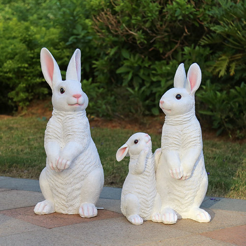 花园庭院仿真大号兔子摆件