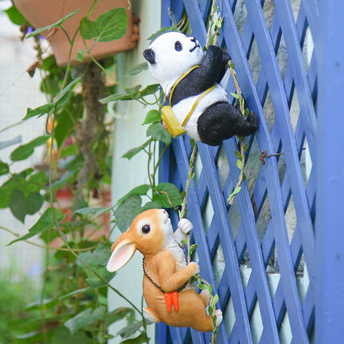 慧祥新品攀爬小动物装饰摆件