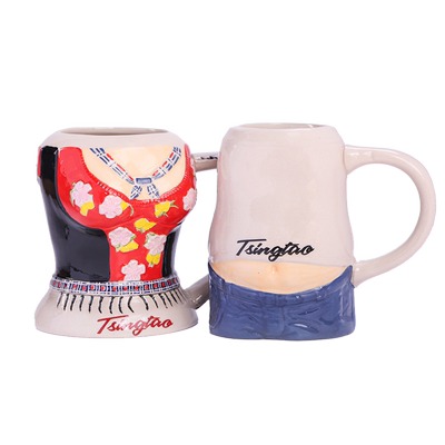 青岛啤酒博物馆巴伐利亚特色民俗杯文创礼品 青岛啤酒官方文创