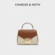 1金属扣手提斜挎信封包 CK2 50782311 CHARLES&KEITH24春夏新款