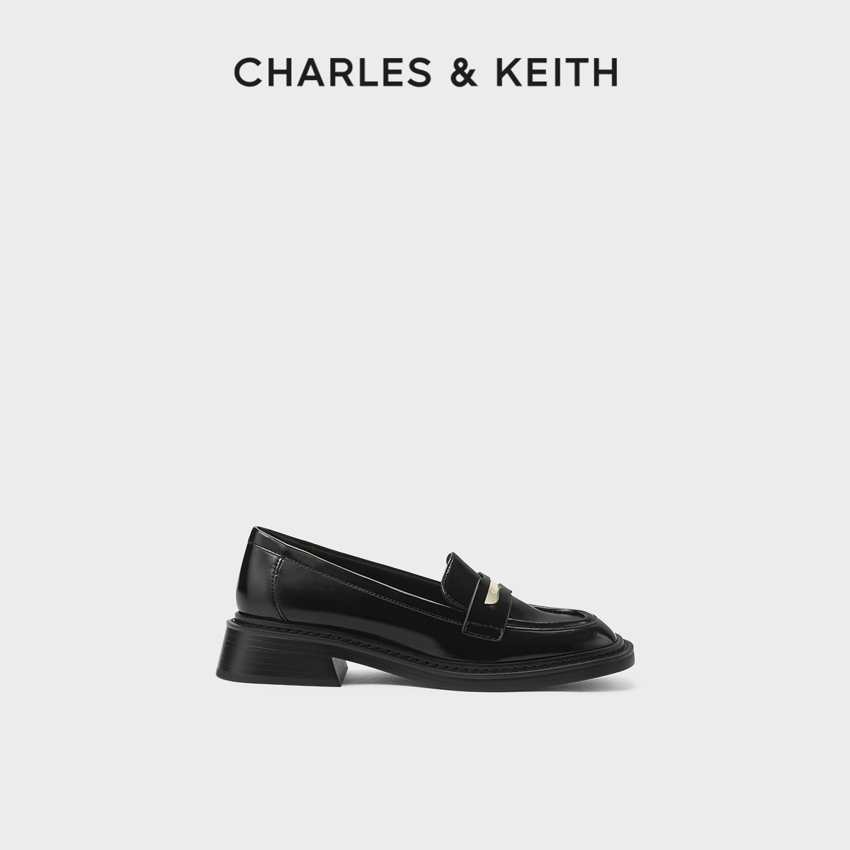 CHARLES&KEITH英伦风乐福鞋