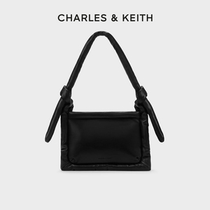 CHARLES&KEITH春夏女包CK2-80782244柔软斜挎小方包枕头包男女包