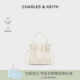 10271696抽绳简约手提水桶包斜挎包 CK2 CHARLES&KEITH26春季 新款