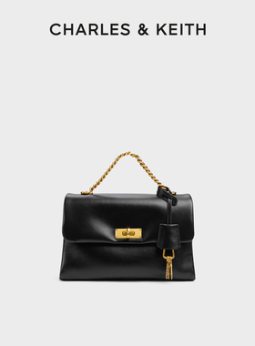 CHARLES&KEITH25秋季新款CK2-80782515中号kerry邮差包斜挎包女包