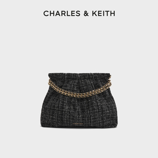 2粗花呢托特包大号流浪包 40671449 CHARLES&KEITH25冬新款 CK2