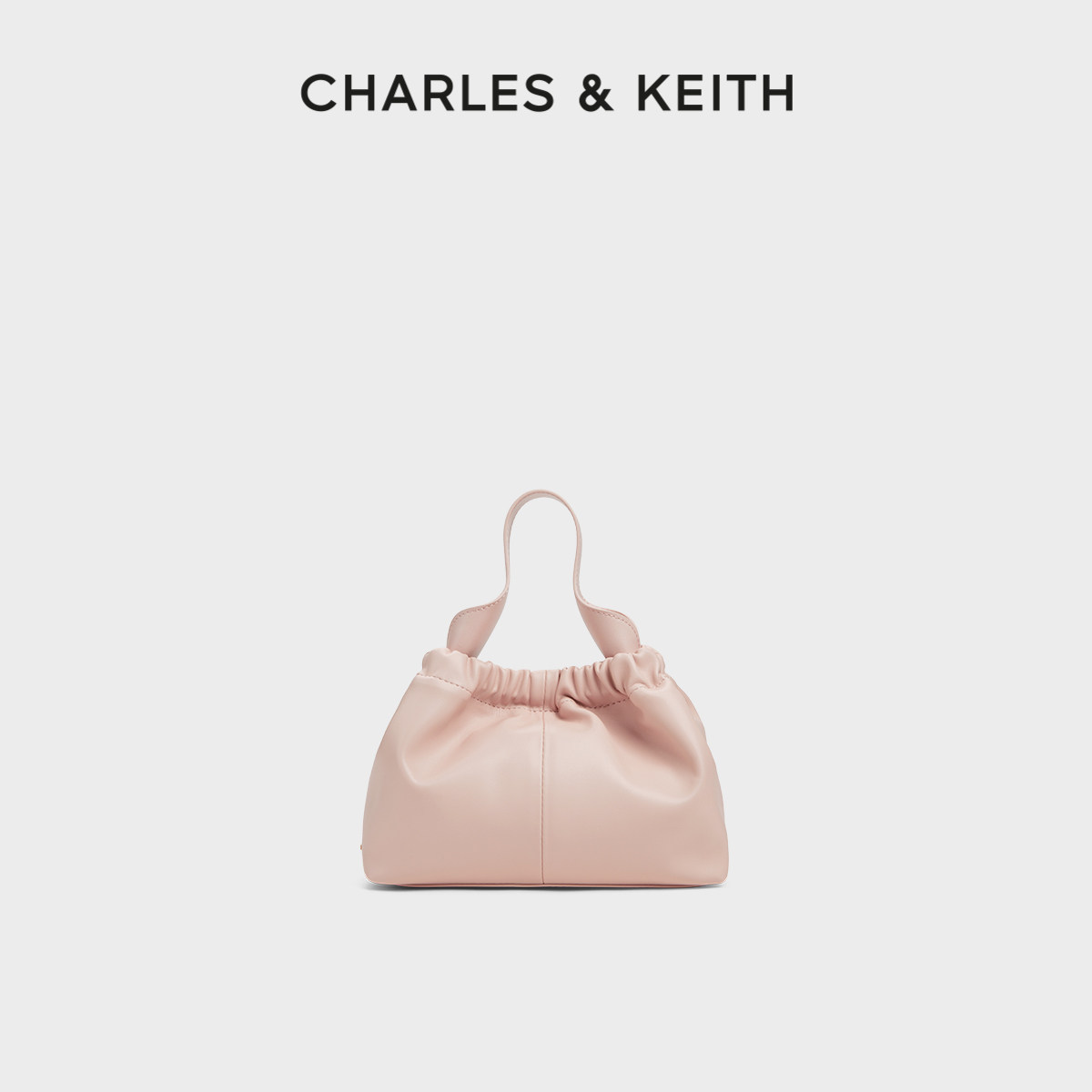 CHARLES&KEITH秋季女包CK2-10151320时尚柔软链条单肩云朵包女