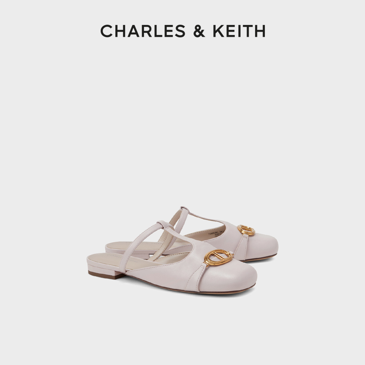 夏季拼接穆勒鞋CHARLES&KEITH