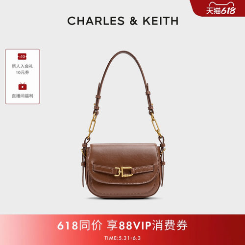 复古腋下包豆腐包CHARLES&KEITH