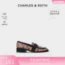 CK1 70380759 1新中式 CHARLES&KEITH春夏女鞋 温感变色乐福鞋 单鞋