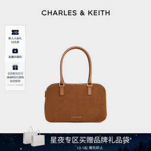 30271398 CHARLES&KEITH女包CK2 2复古托特波士顿包 新年礼物
