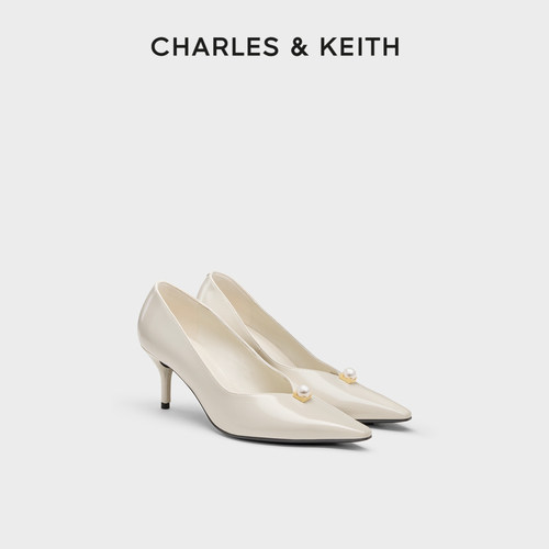 CHARLES&KEITH时尚尖头高跟鞋