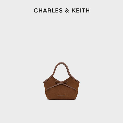 复古蝴蝶结手提包CHARLES&KEITH