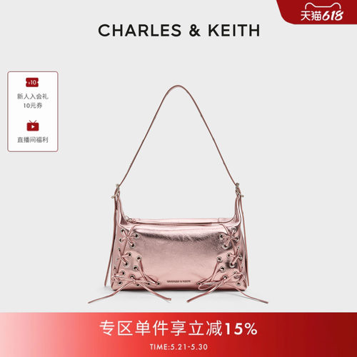 蝴蝶结绑带机车包CHARLESKEITH