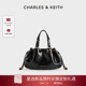 CHARLES&KEITH26春季 抽绳手提水桶包腋下包 10671896时尚 新款 CK2