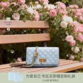 CHARLES&KEITH春女包CK2 70160131菱格链条单肩斜挎包小方包婚包