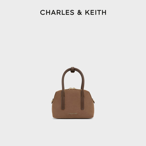 细腻绒面 双拉链设计 可斜挎