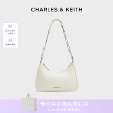 【七夕礼物】CHARLES&KEITH女包CK2-20271604拉链通勤链条腋下包