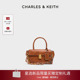CHARLES&KEITH26春新款 CK2 30671895学院风链条手提邮差包斜挎包