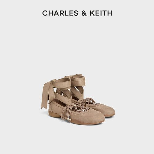 CHARLES＆KEITH绑带运动玛丽珍鞋