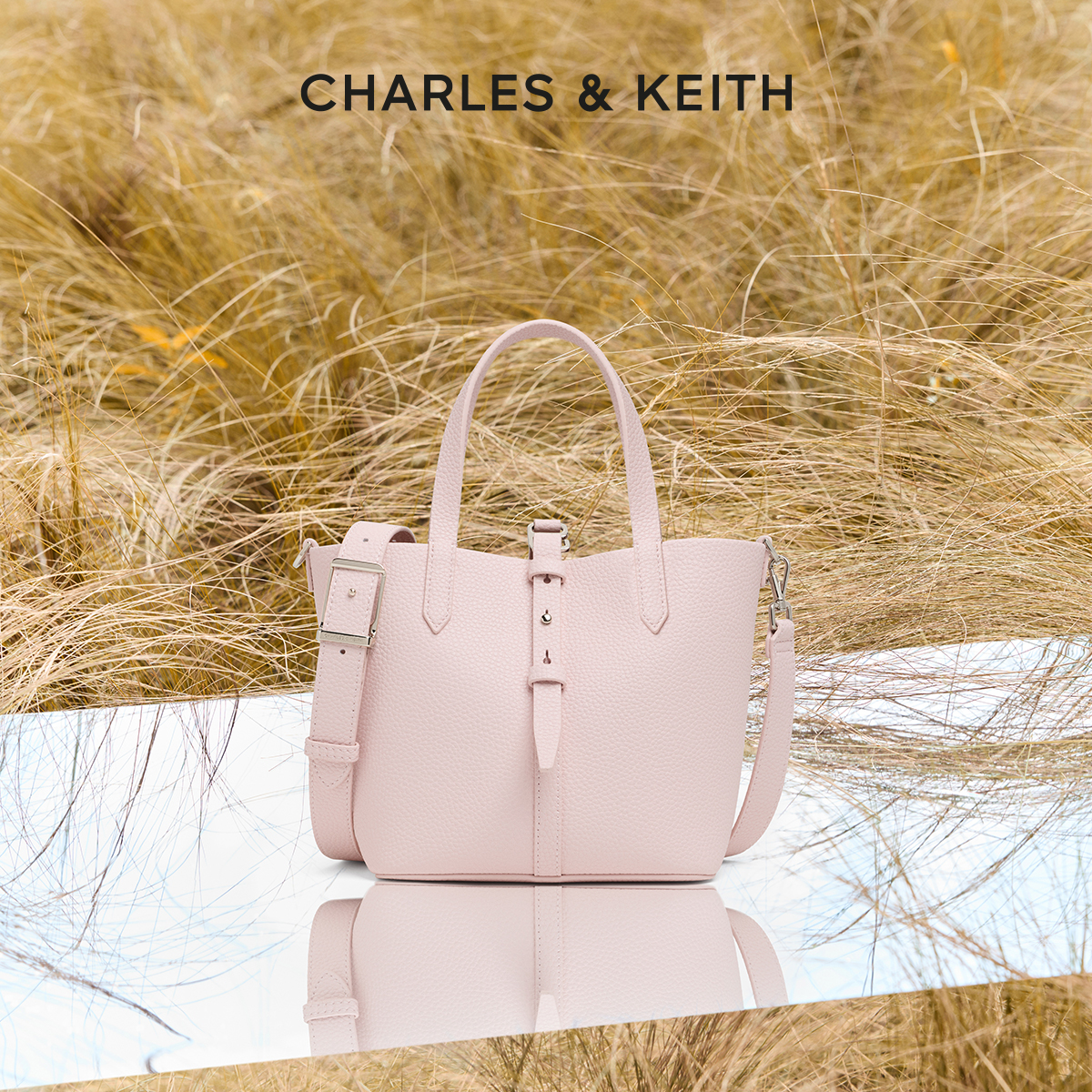 简约通勤风 水桶包 菜篮子