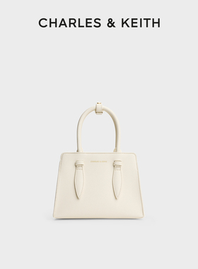 CHARLES&KEITH25冬新款CK2-30782733时尚手提小方包兔耳托特包